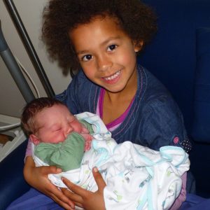 New baby boy for Emily Sanson-Rejouis – three years after Haitian earthquake devastation